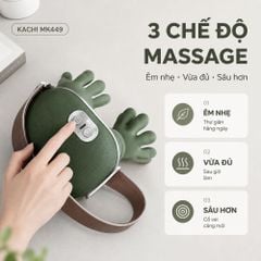 Máy Massage Cổ Vai Gáy Kachi MK449 - Giải Pháp Thư Giãn Hoàn Hảo