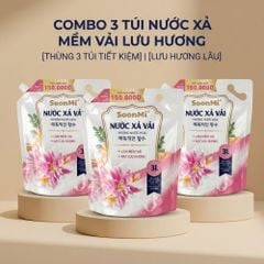 Nước Xả Soonmi 3kg: Bí Quyết Quần Áo Mềm Mại, Ngát Hương Suốt 3 Tuần MK