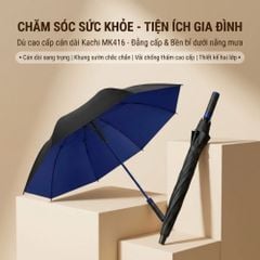 Ô Che Mưa Cỡ Lớn Kachi MK416 – Dù Cao Cấp Gập Gọn, Tự Động, Chống Gió Lật, Chống Tia UV