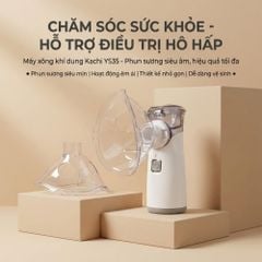 Máy Xông Khí Dung Cầm Tay Kachi YS35: Giải Pháp Hô Hấp Linh Hoạt Mọi Lúc, Mọi Nơi