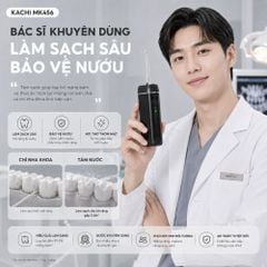 Máy Tăm Nước Không Dây Kachi MK456 – Giải Pháp Chăm Sóc Răng Miệng Nhỏ Gọn Bỏ Túi Dễ Dàng
