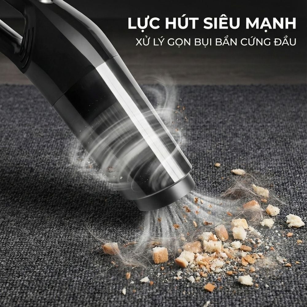 Máy Hút Bụi Không Dây Kachi Mk364 pin 3600mAh