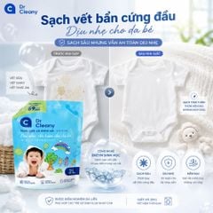 Nước Giặt Cho Bé Dr. Cleany 2kg - Dịu Nhẹ, An Toàn Cho Da Nhạy Cảm | Công Nghệ Hàn Quốc MK