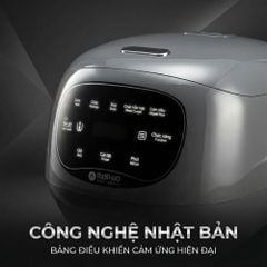 Nồi cơm điện lòng sứ dưỡng sinh Mishio MK365 chống dính tự nhiên trọn đời không bong tróc