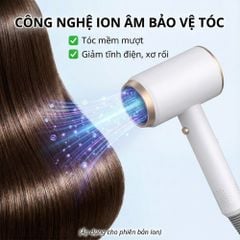 Máy sấy tóc nóng lạnh Kachi MK404 – Nhỏ gọn, thời trang, sấy tóc nhanh chóng