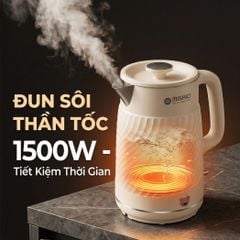 Bình Đun có chức năng giữ nhiệt 1.7 Lít Mishio MK385 inox 304