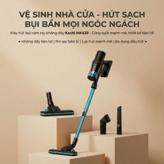Máy Hút Bụi Cầm Tay Kachi MK439 – Lực Hút Mạnh 15.000Pa, Gọn Nhẹ, Hiệu Quả Tối Ưu