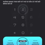  Khóa Cửa Thông Minh Kachi MK40 – Mở Khóa App Tuya + Vân tay + Chìa khóa + Thẻ từ + Mã số 