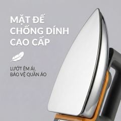 Bàn ủi khô Kachi MK423 1000W - Là phẳng mọi nếp nhăn, an toàn cho mọi loại vải
