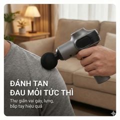 Máy massage cầm tay Kachi MK377 với 9 cấp độ rung