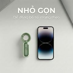 Quạt Cầm Tay Mini Kachi MK441 - Pin Khủng 3000mAh, Màn Hình LED Hiển Thị, 6 Cấp Độ Gió (Bảo Hành 18 Tháng)