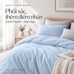 Vỏ chăn Kachi Tencel Blend 200 × 220 cm MK479 – 4 màu tùy chọn