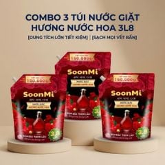 Nước giặt hương nước hoa Soonmi túi lớn 3.8L MK