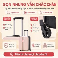 Vali Du Lịch Xếp Gọn MK356 24 Inch – Gọn Khi Cất, Tiện Khi Đi