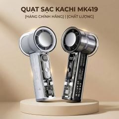 Quạt Sò Lạnh Cầm Tay Kachi MK419: Mát Lạnh Tức Thì, Đánh Tan Nóng Bức!