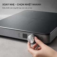 Bếp Từ Đơn Mishio MK448 Công Suất 2000W - Mặt Kính Kanger Hạng A