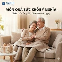 Thảm Chườm Nóng Ngải Cứu Đông Y Kachi MK421 - Giảm Đau Lưng, Vai Gáy Nhanh Chóng Tại Nhà