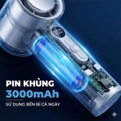 Quạt Sò Lạnh Cầm Tay Kachi MK419: Mát Lạnh Tức Thì, Đánh Tan Nóng Bức!