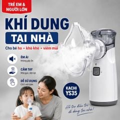Máy Xông Khí Dung Cầm Tay Kachi YS35: Giải Pháp Hô Hấp Linh Hoạt Mọi Lúc, Mọi Nơi