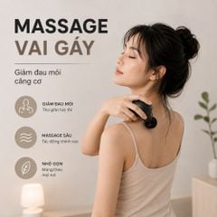 Máy massage mini KACHI MK453 - Kèm đầu massage mặt chuyên dụng
