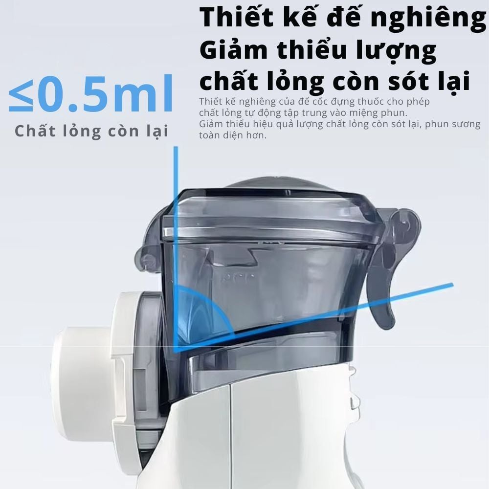 Máy Xông Khí Dung Cầm Tay Kachi YS35: Giải Pháp Hô Hấp Linh Hoạt Mọi Lúc, Mọi Nơi