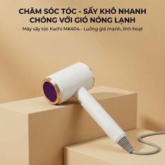 Máy sấy tóc nóng lạnh Kachi MK404 – Nhỏ gọn, thời trang, sấy tóc nhanh chóng
