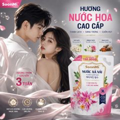 Nước Xả Soonmi 3kg: Bí Quyết Quần Áo Mềm Mại, Ngát Hương Suốt 3 Tuần MK