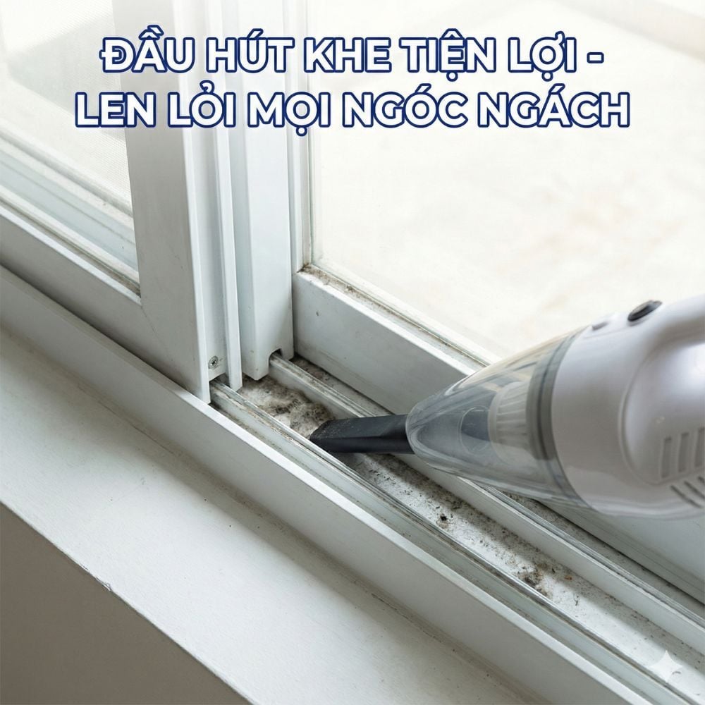 Máy Hút Bụi Cầm Tay Kachi MK438 600W - Lực Hút Mạnh Mẽ, Thiết Kế Linh Hoạt, Sạch Mọi Ngóc Ngách