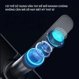  Khóa Cửa Thông Minh Kachi MK40 – Mở Khóa App Tuya + Vân tay + Chìa khóa + Thẻ từ + Mã số 