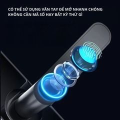 Khóa Cửa Thông Minh Kachi MK40 – Mở Khóa App Tuya + Vân tay + Chìa khóa + Thẻ từ + Mã số
