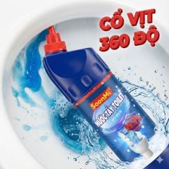 Nước Tẩy Toilet SoonMi 880ml - Diệt 99.9% Vi Khuẩn, Tẩy Sạch Vết Ố Vàng MK