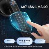  Khóa Cửa Thông Minh Kachi MK43 – Mở Khóa App Tuya + Vân tay + Chìa khóa + Mã số 