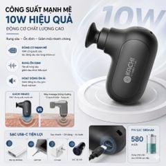 Máy massage mini KACHI MK453 - Kèm đầu massage mặt chuyên dụng