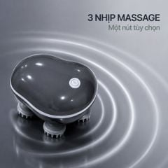 Máy Massage Đầu Kachi MK465 Chuẩn Chống Nước IPX7 – Giải Pháp Gội Đầu Dưỡng Sinh & Thư Giãn Da Đầu Tại Nhà