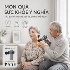 Máy massage cầm tay Kachi MK377 với 9 cấp độ rung
