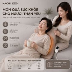 Thảm Chườm Nóng Ngải Cứu Đông Y Kachi MK421 - Giảm Đau Lưng, Vai Gáy Nhanh Chóng Tại Nhà