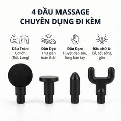 Máy massage cầm tay Kachi MK377 với 9 cấp độ rung