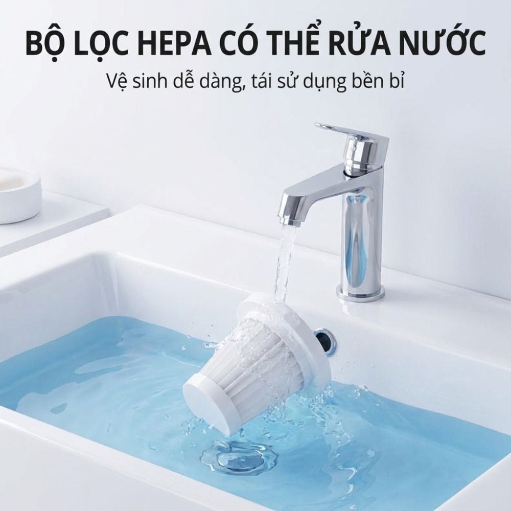 Máy Thổi Bụi vệ sinh Không Dây Kachi MK367 kèm phụ kiện hút bụi