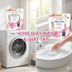 Nước Xả Soonmi 3kg: Bí Quyết Quần Áo Mềm Mại, Ngát Hương Suốt 3 Tuần MK