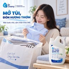 Nước xịt thơm quần áo Dr Cleany 2kg cho tiệm giặt