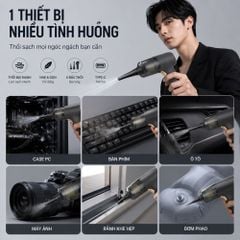 Máy Thổi Bụi vệ sinh Không Dây Kachi MK367 kèm phụ kiện hút bụi