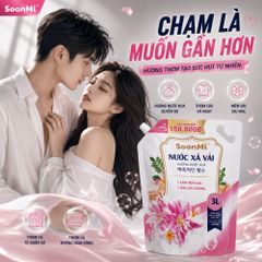 Nước Xả Soonmi 3kg: Bí Quyết Quần Áo Mềm Mại, Ngát Hương Suốt 3 Tuần MK