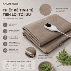Thảm Chườm Nóng Ngải Cứu Đông Y Kachi MK421 - Giảm Đau Lưng, Vai Gáy Nhanh Chóng Tại Nhà