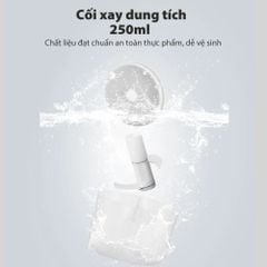 Máy Xay Tỏi Ớt Mini Chạy Pin Mishio MK420