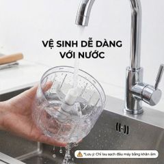 Máy Xay Tỏi Ớt Mini Chạy Pin Mishio MK420