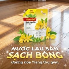 Combo Sạch thơm: Nước giặt + Nước xả + Nước lau sàn Tặng thêm nước rửa chén