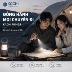 Đèn Pin Sạc Đa Năng Kachi MK425: Soi Rọi Mọi Hành Trình, Bừng Sáng Mọi Cuộc Vui