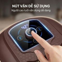 Bồn Ngâm Chân Massage Sục Khí KACHI MK440 - Tự Động Giữ Nước Ấm, Có Khay Thảo Dược