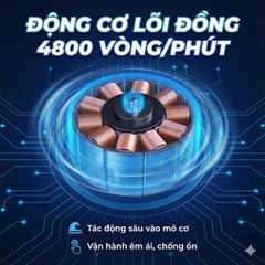 Máy massage cầm tay Kachi MK377 với 9 cấp độ rung