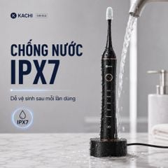 COMBO chăm sóc răng miệng toàn diện: bàn chải điện làm sạch bề mặt răng + tăm nước làm sạch kẽ răng